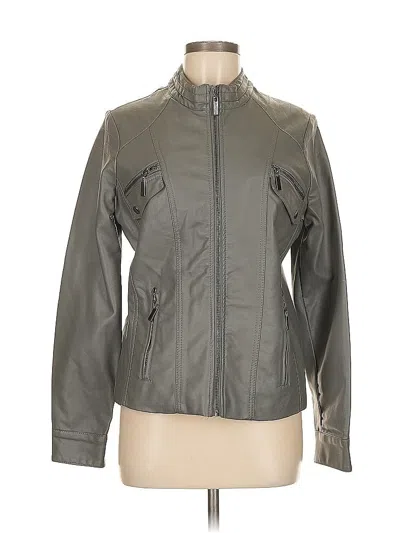 Pre-owned Apt. 9 Jacket In Gray