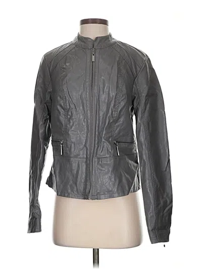 Pre-owned Apt. 9 Jacket In Gray