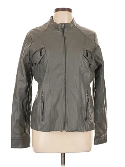 Pre-owned Apt. 9 Jacket In Gray