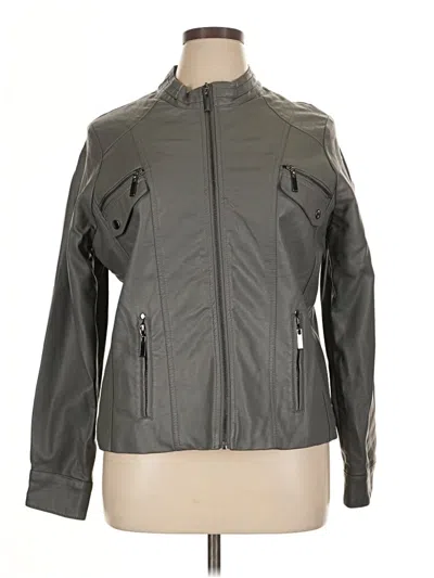 Pre-owned Apt. 9 Jacket In Gray