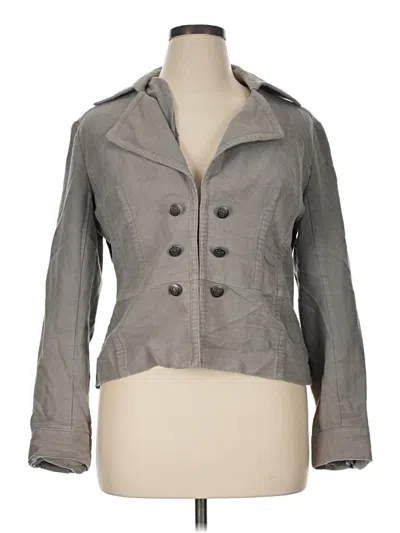 Pre-owned Apt. 9 Jacket In Gray