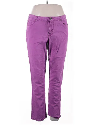 Pre-owned Apt. 9 Jeans In Purple