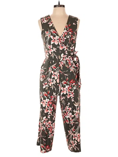 Pre-owned Apt. 9 Jumpsuit In Brown