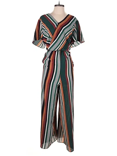 Pre-owned Apt. 9 Jumpsuit In Green