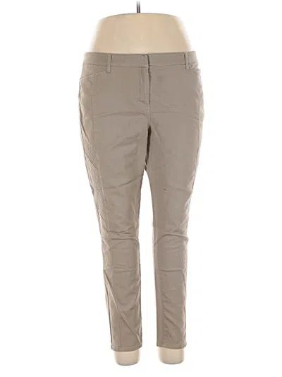 Pre-owned Apt. 9 Khaki Pant In Brown