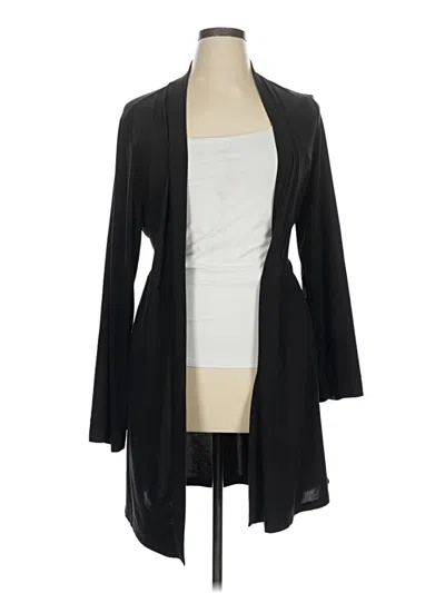 Pre-owned Apt. 9 Kimono In Black