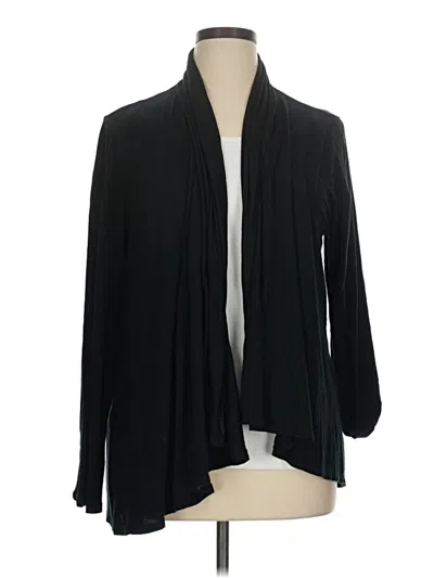 Pre-owned Apt. 9 Kimono In Black