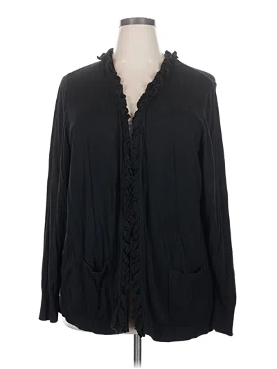 Pre-owned Apt. 9 Kimono In Black