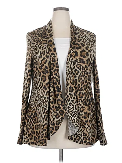 Pre-owned Apt. 9 Kimono In Brown