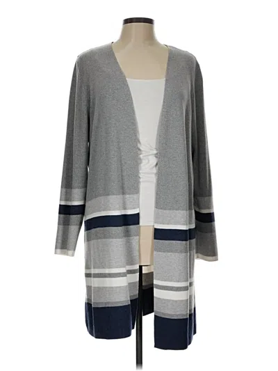 Pre-owned Apt. 9 Kimono In Gray