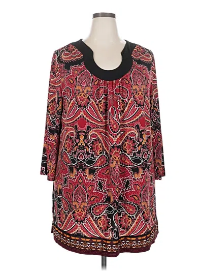 Pre-owned Apt. 9 Kimono In Red