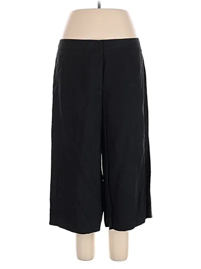 Pre-owned Apt. 9 Linen Pants In Black