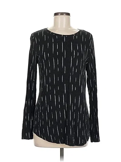 Pre-owned Apt. 9 Long Sleeve T-shirt In Black