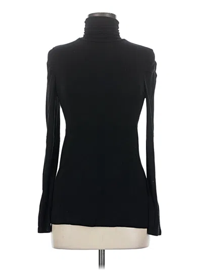 Pre-owned Apt. 9 Long Sleeve Top Black Turtleneck Tops