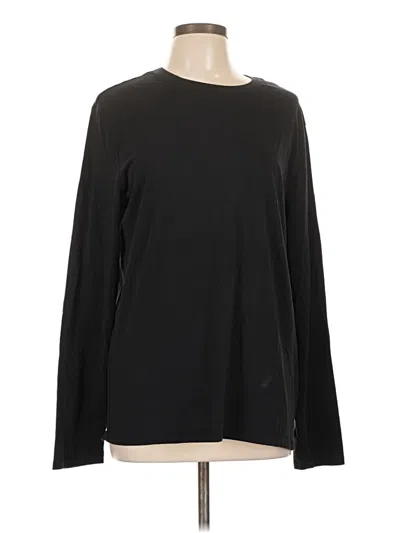 Pre-owned Apt. 9 Long Sleeve T-shirt In Black
