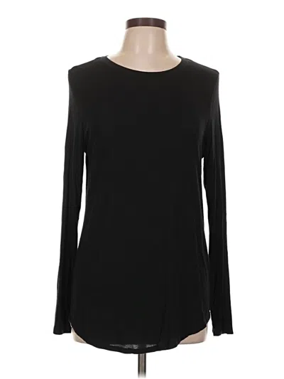 Pre-owned Apt. 9 Long Sleeve T-shirt In Black