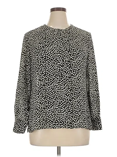 Pre-owned Apt. 9 Long Sleeve T-shirt In Black