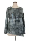 Apt. 9 Long Sleeve T-shirt In Blue