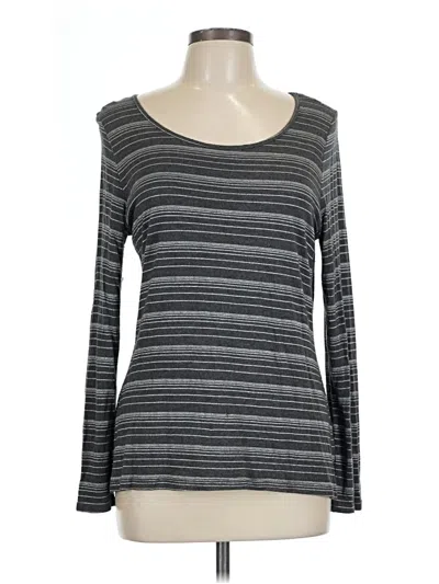 Pre-owned Apt. 9 Long Sleeve T-shirt In Gray
