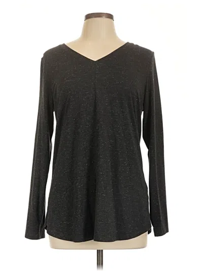 Pre-owned Apt. 9 Long Sleeve T-shirt In Gray