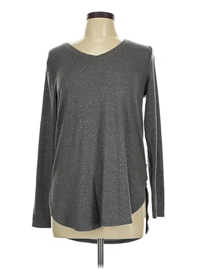 Pre-owned Apt. 9 Long Sleeve T-shirt In Gray