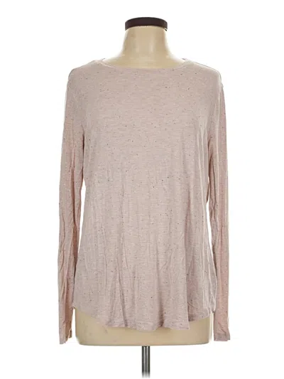 Pre-owned Apt. 9 Long Sleeve T-shirt In Tan