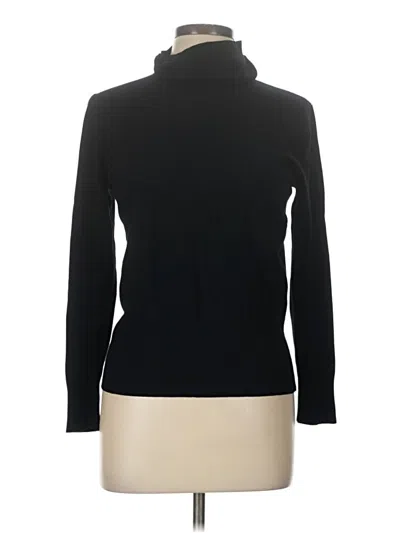 Pre-owned Apt. 9 Long Sleeve Turtleneck In Black