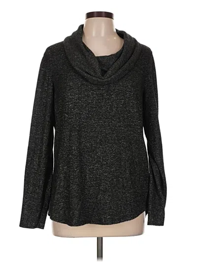 Pre-owned Apt. 9 Long Sleeve Turtleneck In Gray