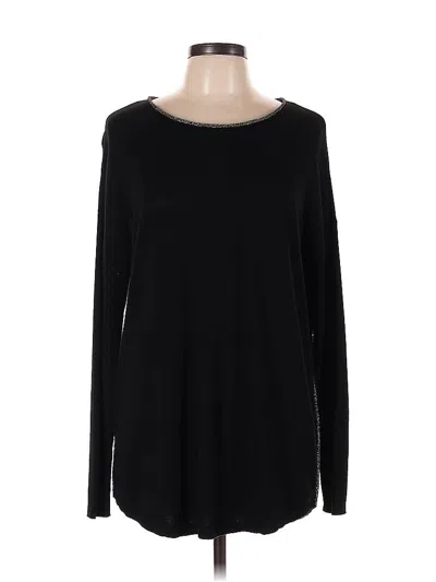 Pre-owned Apt. 9 Pullover Sweater In Black