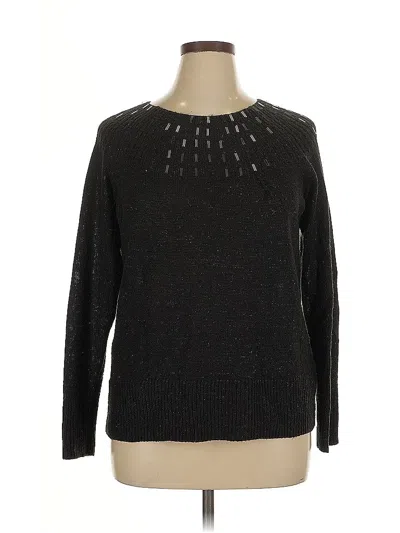 Pre-owned Apt. 9 Pullover Sweater In Black