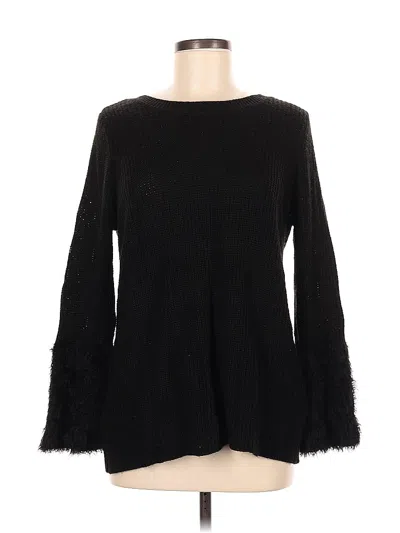 Pre-owned Apt. 9 Pullover Sweater In Black