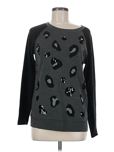 Pre-owned Apt. 9 Pullover Sweater In Black