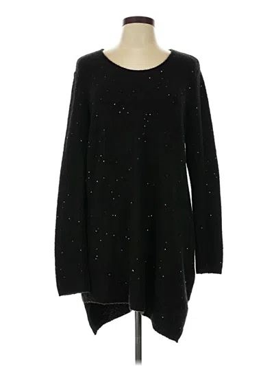 Pre-owned Apt. 9 Pullover Sweater In Black