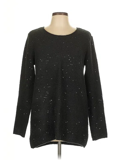 Pre-owned Apt. 9 Pullover Sweater In Black