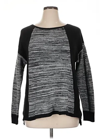 Pre-owned Apt. 9 Pullover Sweater In Black
