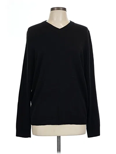 Pre-owned Apt. 9 Pullover Sweater In Black