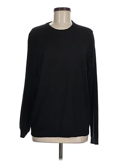Pre-owned Apt. 9 Pullover Sweater In Black