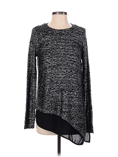 Pre-owned Apt. 9 Pullover Sweater In Black