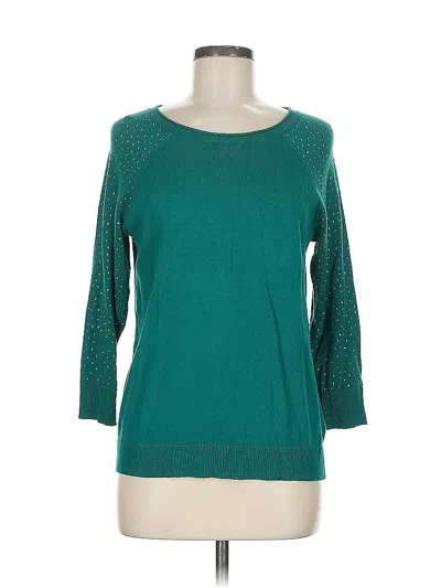 Pre-owned Apt. 9 Pullover Sweater In Blue