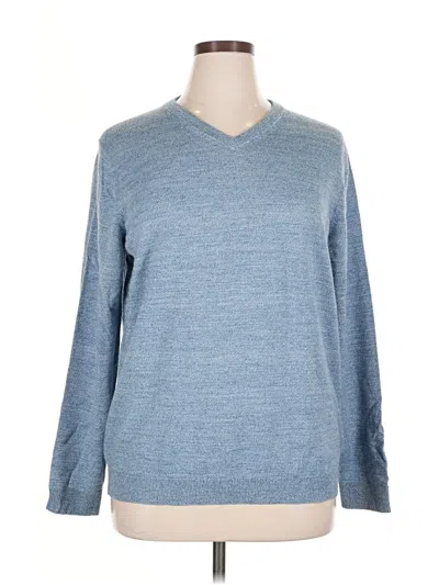 Pre-owned Apt. 9 Pullover Sweater In Blue