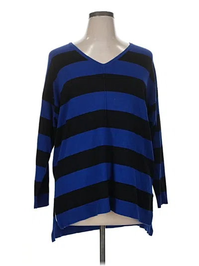 Pre-owned Apt. 9 Pullover Sweater In Blue