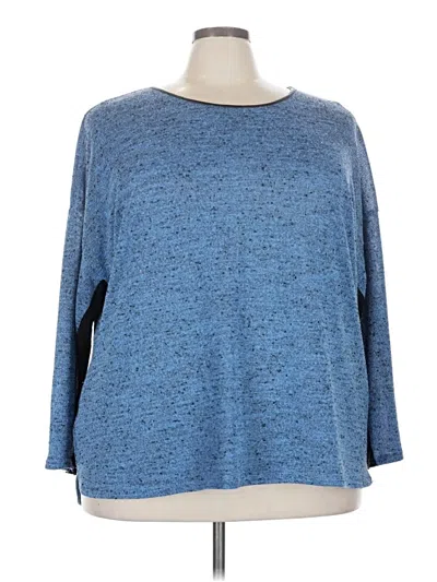 Pre-owned Apt. 9 Pullover Sweater In Blue