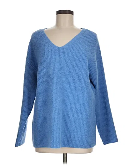 Pre-owned Apt. 9 Pullover Sweater In Blue