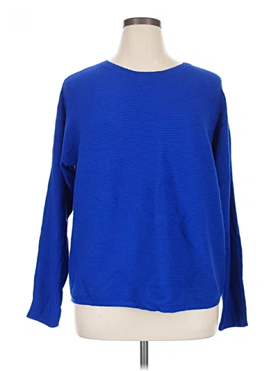 Pre-owned Apt. 9 Pullover Sweater In Blue