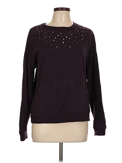 Pre-owned Apt. 9 Pullover Sweater In Burgundy