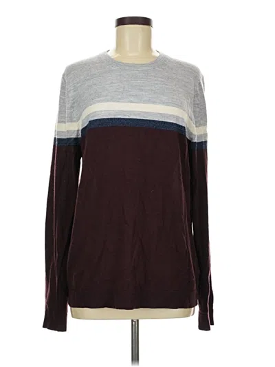 Pre-owned Apt. 9 Pullover Sweater In Burgundy
