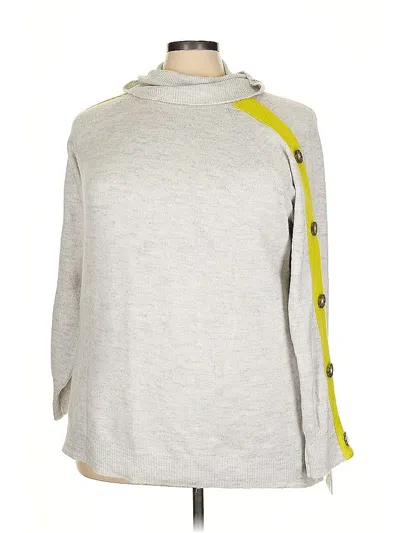 Pre-owned Apt. 9 Pullover Sweater In Gray