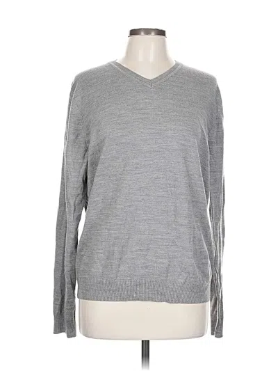 Pre-owned Apt. 9 Pullover Sweater In Gray