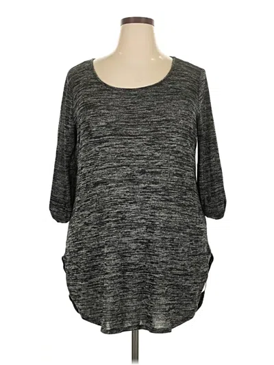 Pre-owned Apt. 9 Pullover Sweater In Gray