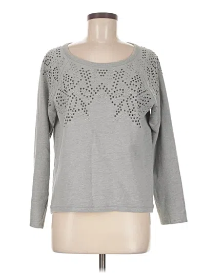 Pre-owned Apt. 9 Pullover Sweater In Gray
